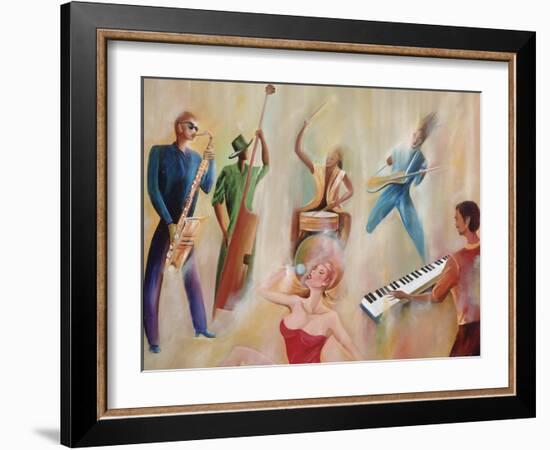 On Stage, 2008-Ikahl Beckford-Framed Giclee Print