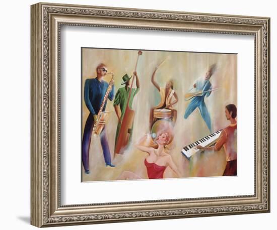 On Stage, 2008-Ikahl Beckford-Framed Giclee Print