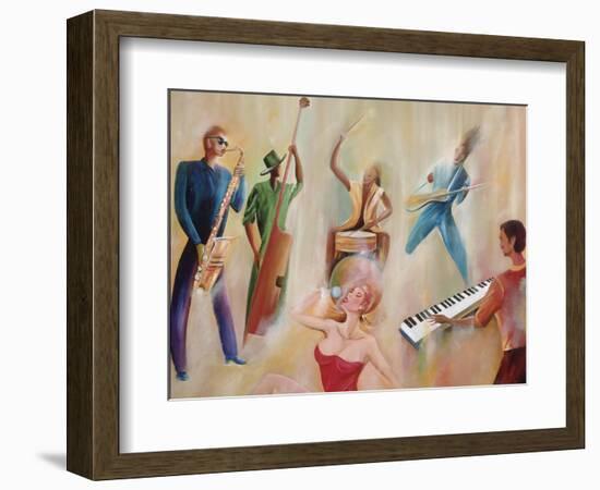 On Stage, 2008-Ikahl Beckford-Framed Giclee Print