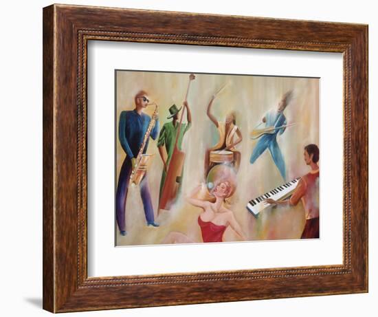 On Stage, 2008-Ikahl Beckford-Framed Giclee Print