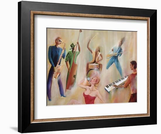 On Stage, 2008-Ikahl Beckford-Framed Giclee Print