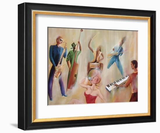 On Stage, 2008-Ikahl Beckford-Framed Giclee Print