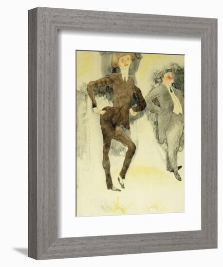 On Stage-Charles Demuth-Framed Giclee Print