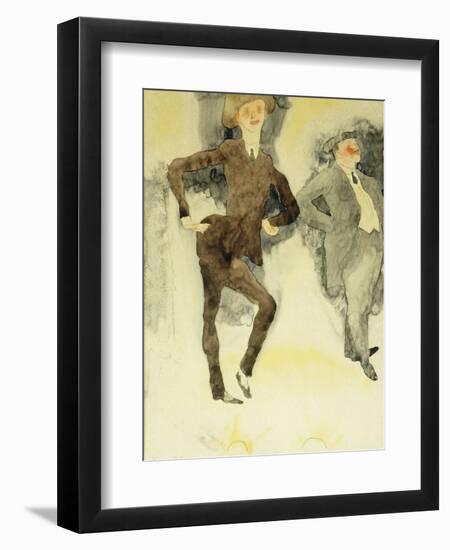 On Stage-Charles Demuth-Framed Giclee Print