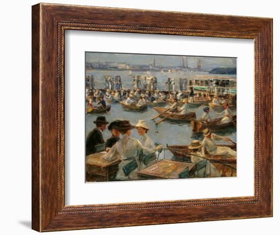 On the Alster in Hamburg, 1910-Max Liebermann-Framed Giclee Print