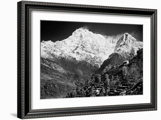 On The Annapurna Base Camp Trail, Nepal-Rebecca Gaal-Framed Photographic Print