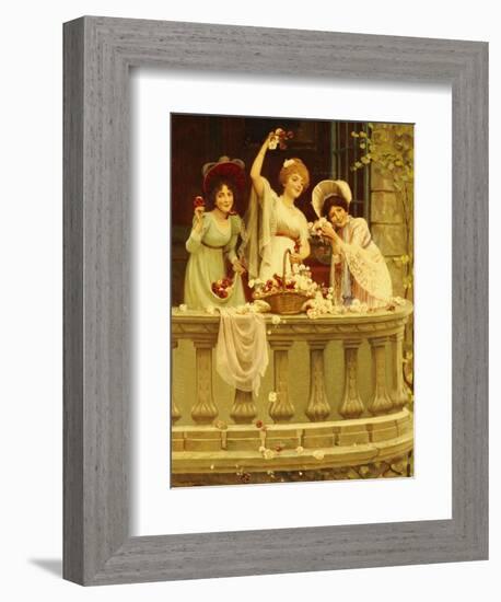 On the Balcony-Abbey Altson-Framed Giclee Print