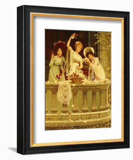 On the Balcony-Abbey Altson-Framed Giclee Print