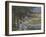 On the Bank of the Seine, Bennecourt, 1868-Claude Monet-Framed Giclee Print