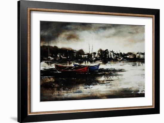 On the Bank-Sydney Edmunds-Framed Giclee Print