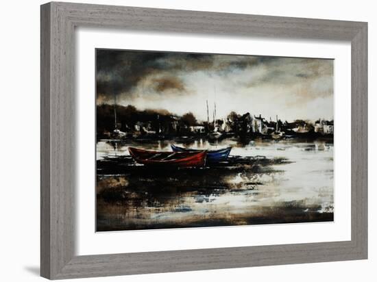 On the Bank-Sydney Edmunds-Framed Giclee Print