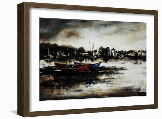 On the Bank-Sydney Edmunds-Framed Giclee Print