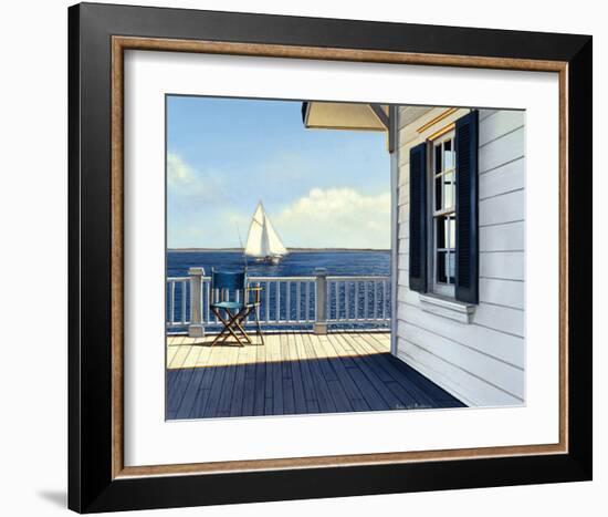 On the Bay-Daniel Pollera-Framed Art Print