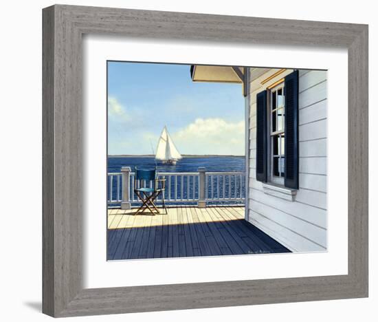 On the Bay-Daniel Pollera-Framed Art Print