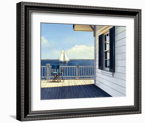 On the Bay-Daniel Pollera-Framed Art Print