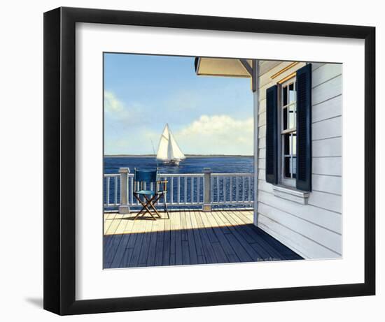 On the Bay-Daniel Pollera-Framed Art Print