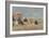 On the Beach, 1894 (Oil on Wood)-Eugene Louis Boudin-Framed Giclee Print