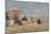 On the Beach, 1894 (Oil on Wood)-Eugene Louis Boudin-Mounted Giclee Print