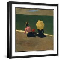 On the Beach, 1899-F?lix Vallotton-Framed Giclee Print