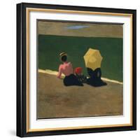 On the Beach, 1899-F?lix Vallotton-Framed Giclee Print