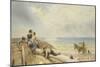 On the Beach at Rottingdean-Myles Birket Foster-Mounted Giclee Print