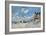 On the Beach at Trouville, 1870-Claude Monet-Framed Giclee Print