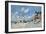 On the Beach at Trouville, 1870-Claude Monet-Framed Giclee Print