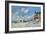 On the Beach at Trouville, 1870-Claude Monet-Framed Giclee Print