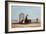 On the Beach at Trouville-Eug?ne Boudin-Framed Giclee Print