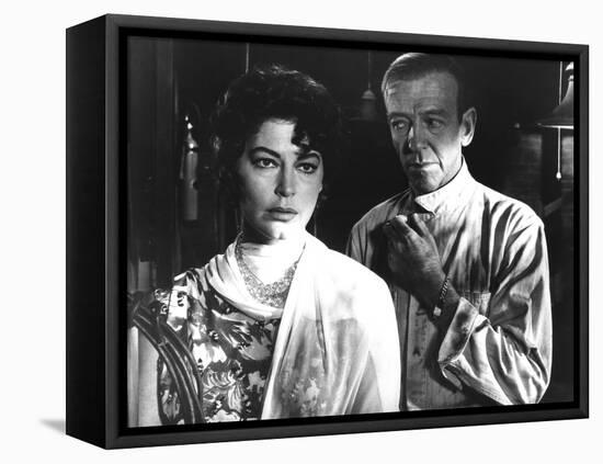 On The Beach, Ava Gardner, Fred Astaire, 1959-null-Framed Stretched Canvas
