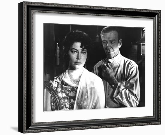 On The Beach, Ava Gardner, Fred Astaire, 1959-null-Framed Photo