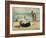 On the Beach, c.1868-Edouard Manet-Framed Giclee Print