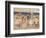 On the Beach, C.1920-23-Maurice Brazil Prendergast-Framed Giclee Print