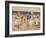 On the Beach, C.1920-23-Maurice Brazil Prendergast-Framed Giclee Print