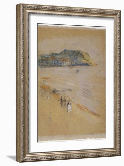 On the Beach, Hastings-James Abbott McNeill Whistler-Framed Giclee Print