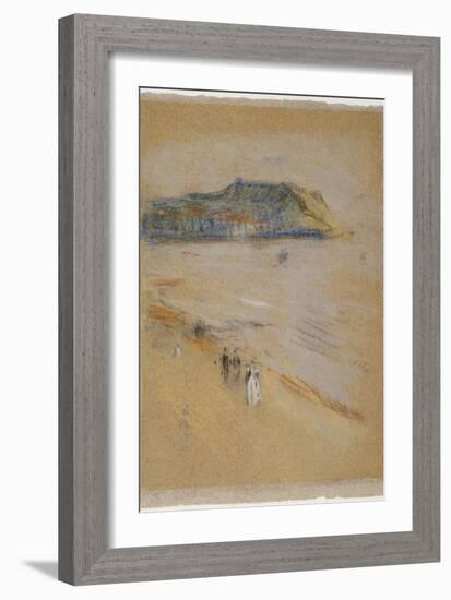 On the Beach, Hastings-James Abbott McNeill Whistler-Framed Giclee Print