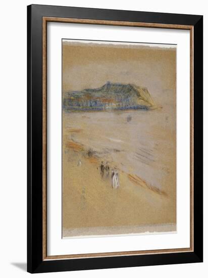 On the Beach, Hastings-James Abbott McNeill Whistler-Framed Giclee Print