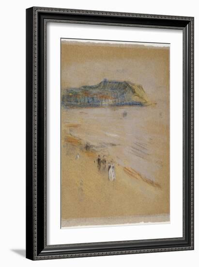 On the Beach, Hastings-James Abbott McNeill Whistler-Framed Giclee Print