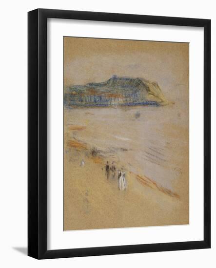 On the Beach, Hastings-James Abbott McNeill Whistler-Framed Giclee Print
