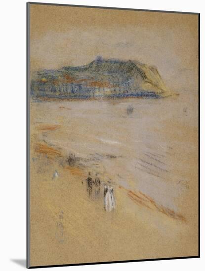 On the Beach, Hastings-James Abbott McNeill Whistler-Mounted Giclee Print