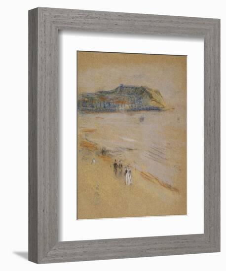 On the Beach, Hastings-James Abbott McNeill Whistler-Framed Giclee Print