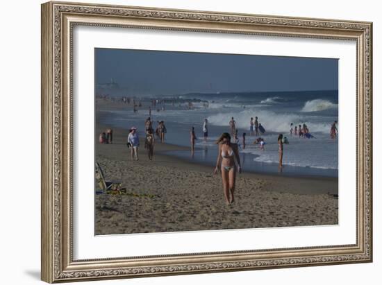 On The Beach, New Jersey Shore, 2014-Anthony Butera-Framed Giclee Print