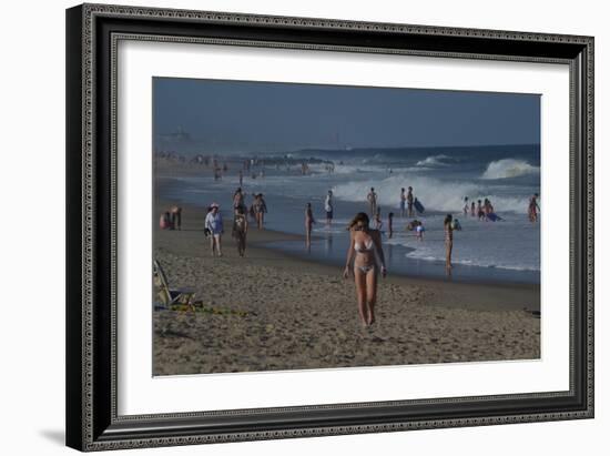 On The Beach, New Jersey Shore, 2014-Anthony Butera-Framed Giclee Print