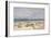 On the Beach on Norderney-null-Framed Giclee Print