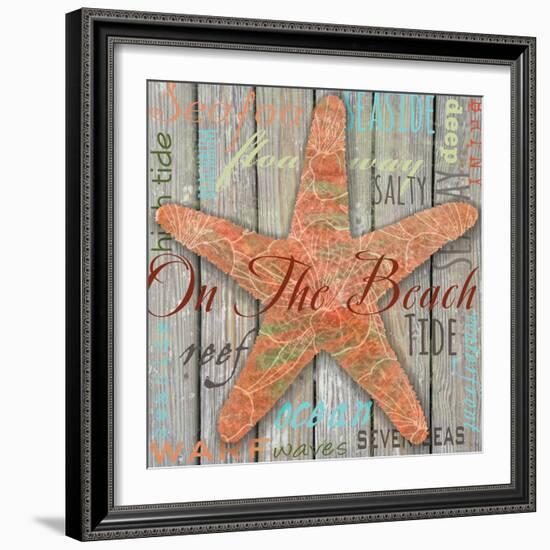 On the Beach-Bee Sturgis-Framed Art Print