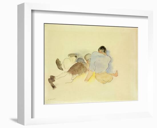 On the Beach-Demuth Charles-Framed Giclee Print