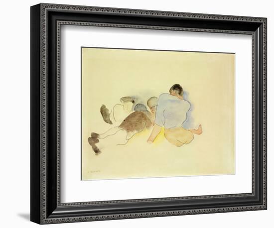 On the Beach-Demuth Charles-Framed Giclee Print