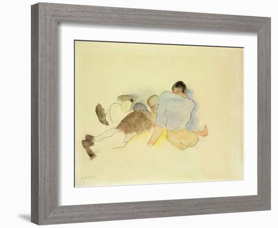 On the Beach-Demuth Charles-Framed Giclee Print