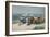 On the Beach-Winslow Homer-Framed Premium Giclee Print