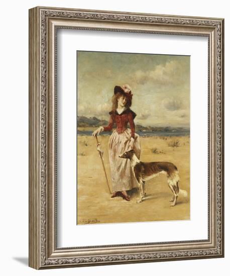 On the Beach-Bos George-Framed Giclee Print